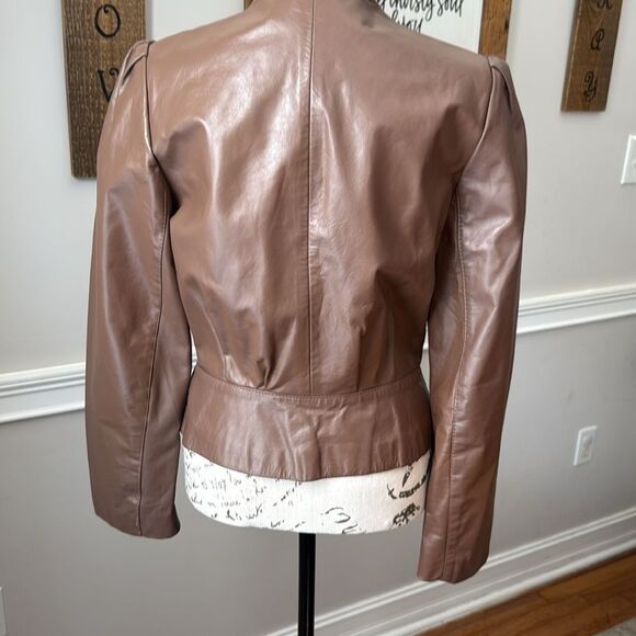 High Sierra Cocoa Brown Leather Jacket - Picture 4 of 14